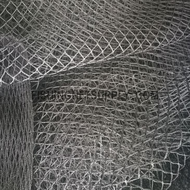 Diamond Mesh Knotless PE Braided Fishing Netting